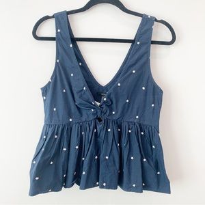 FOREVER 21 | Polka Dot Tank Size M